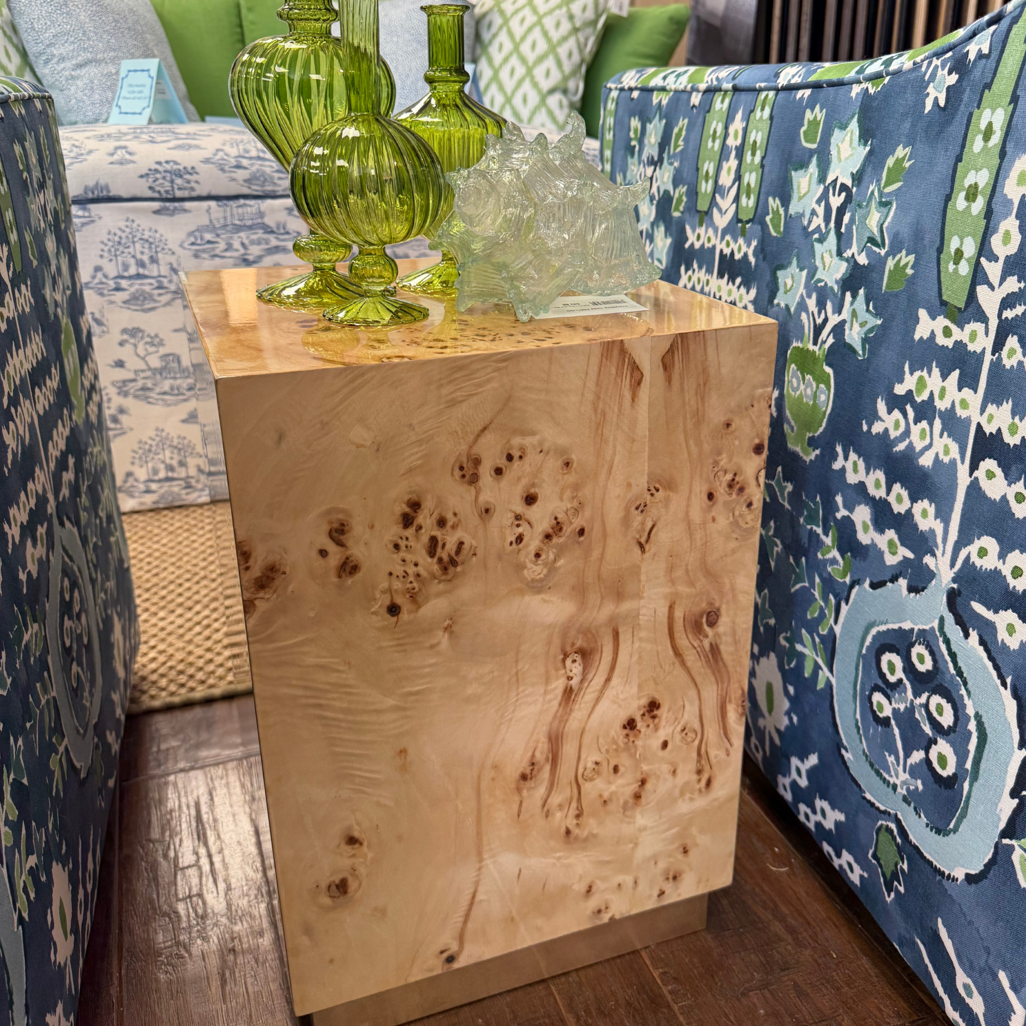 Aspen Burl Side Table