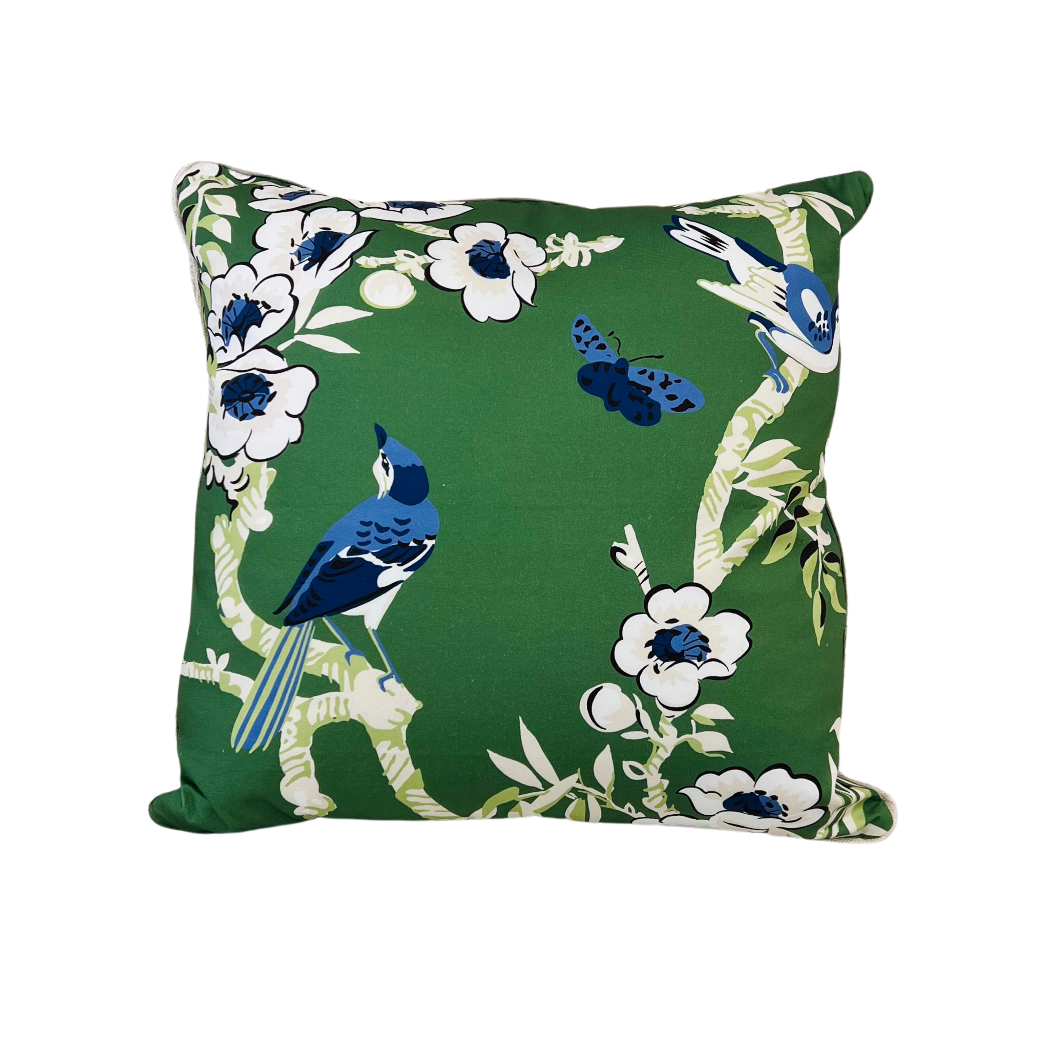 Blue Jay Throw Pillow