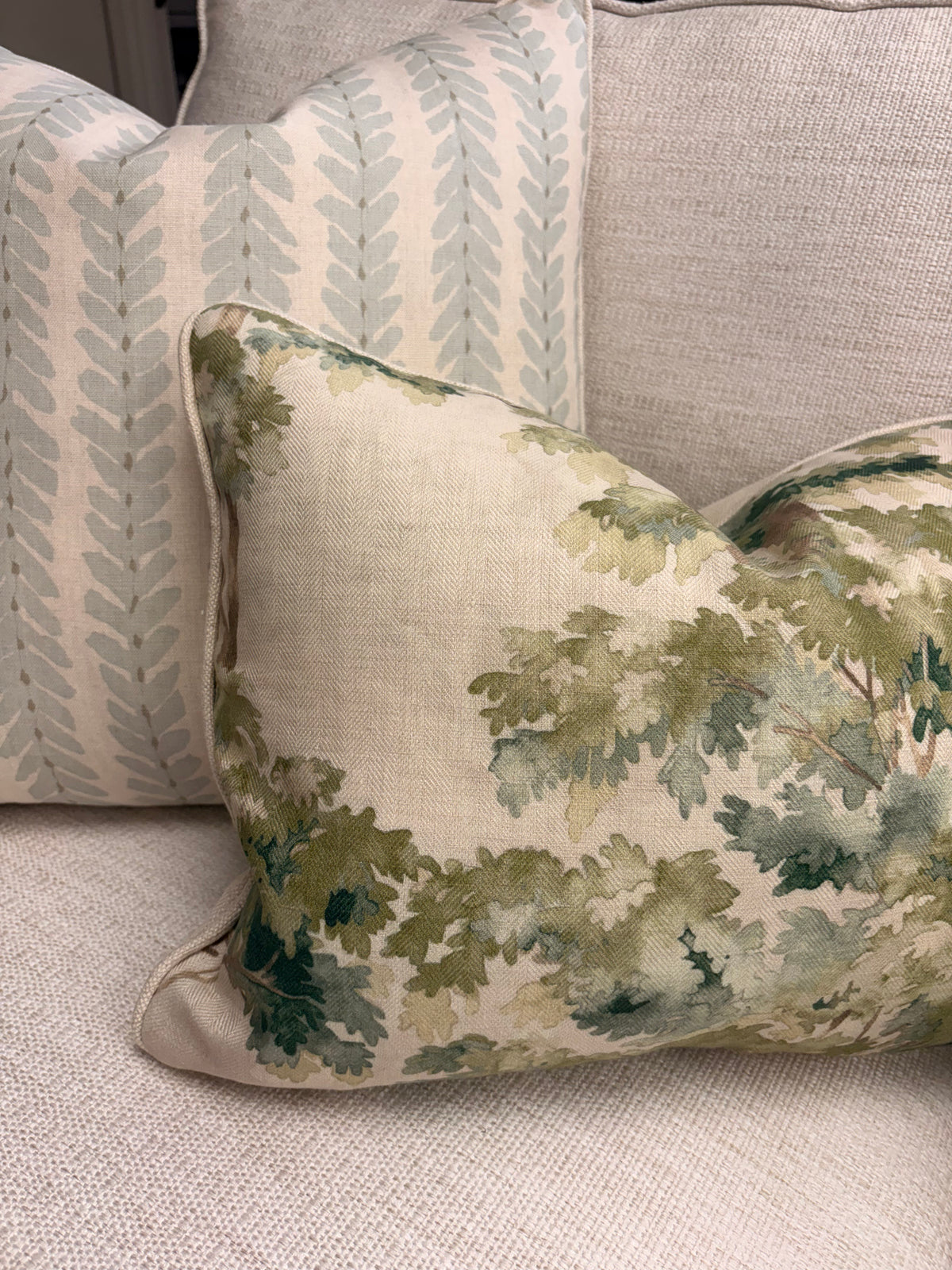 Botanical Forest Lumbar Pillow