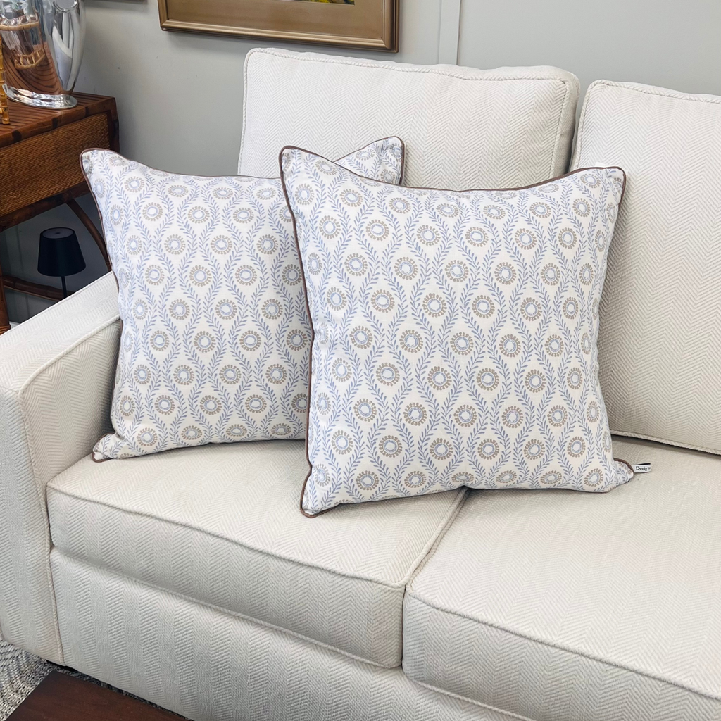 Fleur Botanical Throw Pillow