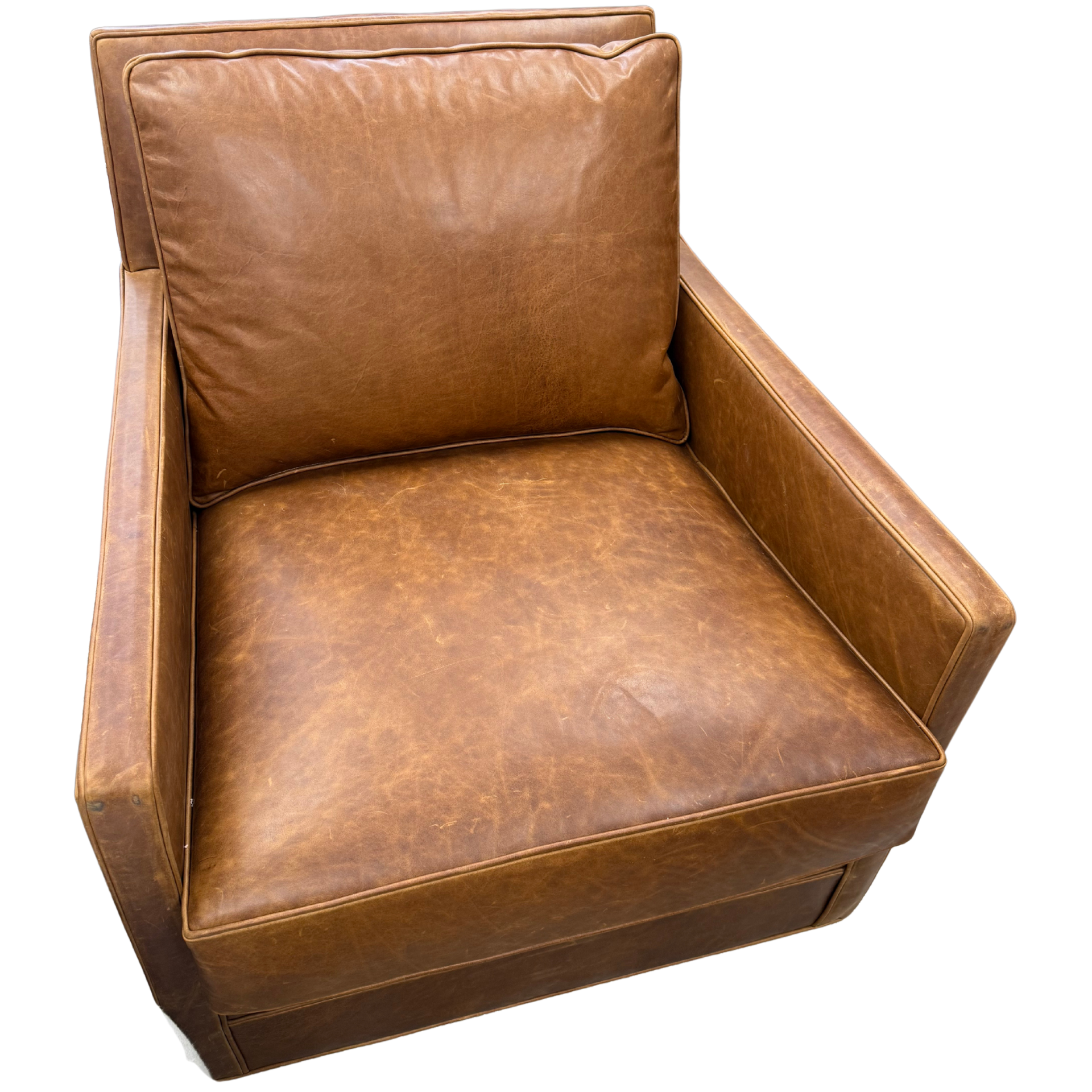 Hudson Leather Club Chair