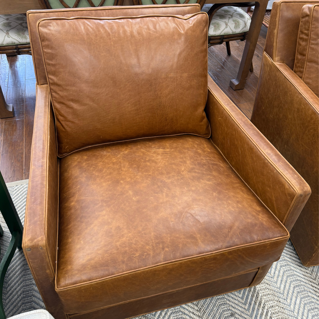 Hudson Leather Club Chair