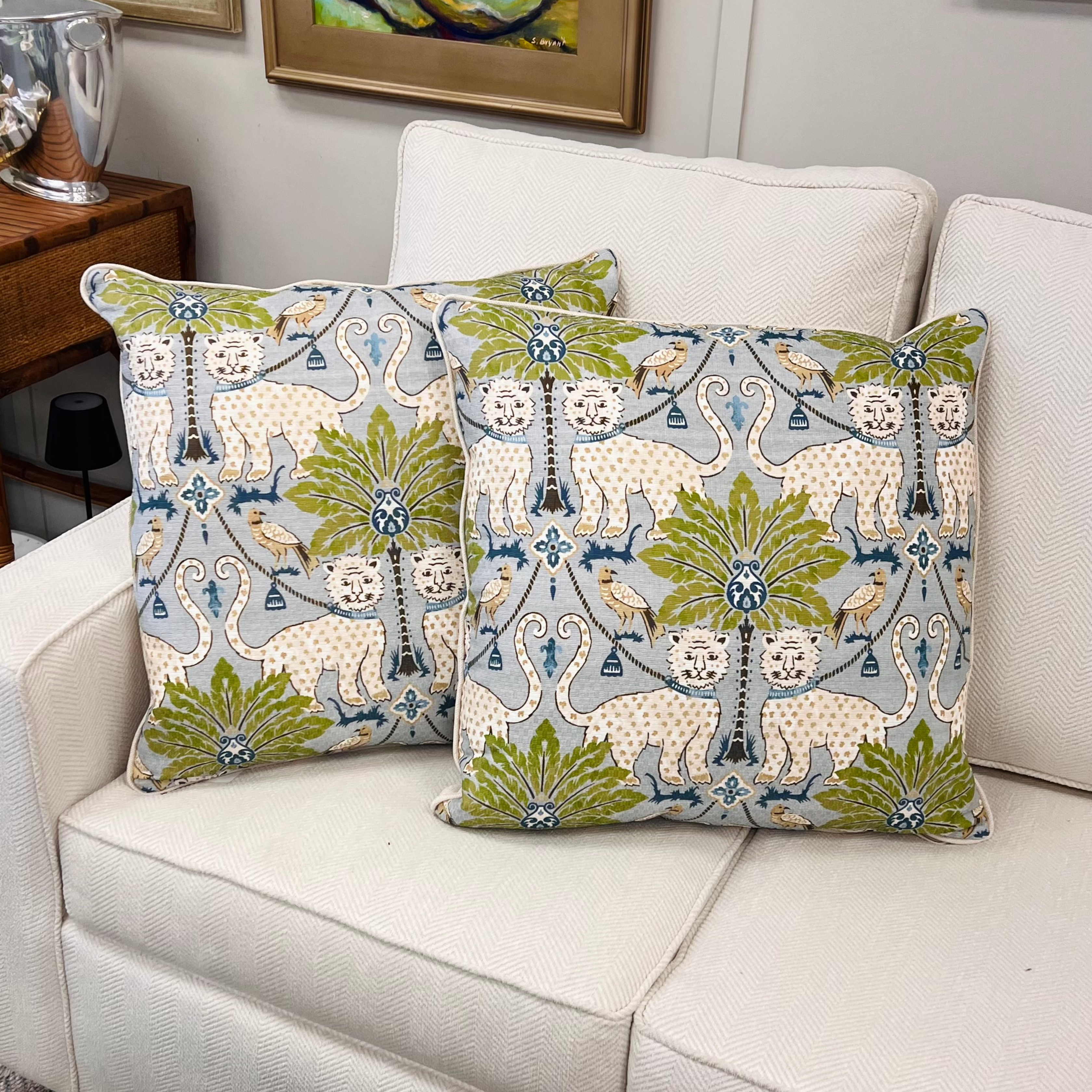 Jaguar Throw Pillow