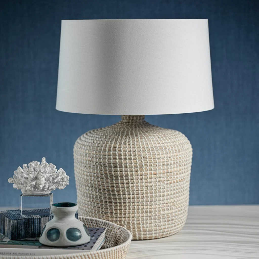 Seagrass Table Lamp