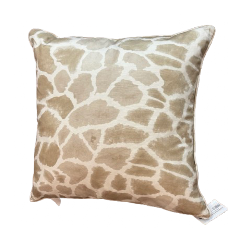 Safari Tan Throw Pillow