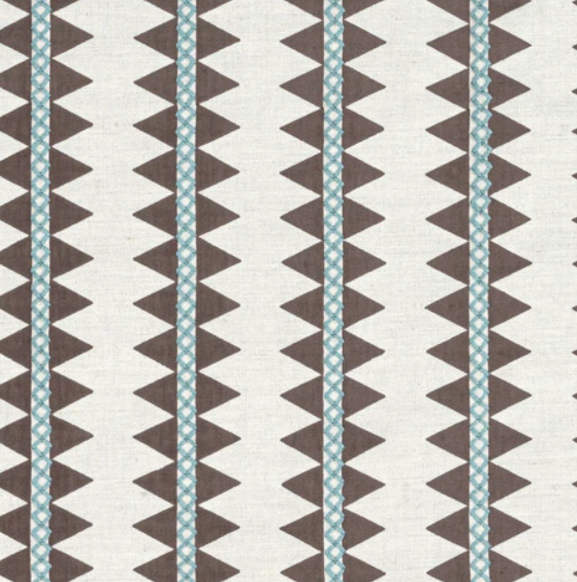 Pillow 22" x 22" in Thibaut Reno Stripe