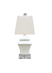 Off White Table Lamp